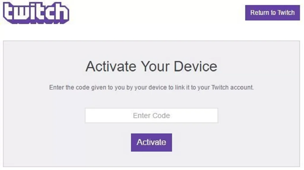 How to Activate Twitch.tv
