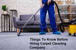 Hiring Carpet Cleaning Company